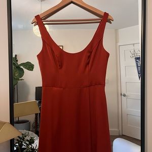 David's Bridal Bridesmaid Dress
Size 6
Colour - Sienna
